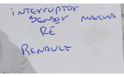INTERRUPTOR SENSOR RÉ RENAULT