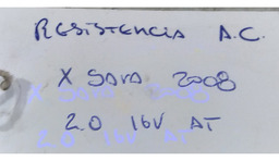 RESISTENCIA AR CONDICIONADO CITROEN XSARA PICASSO 2008 2.0