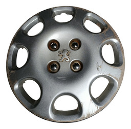 Calota Roda Peugeot 206 Aro 14 Cinza