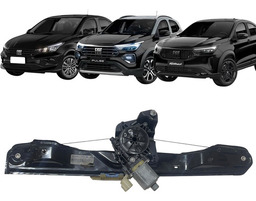 Máquina Vidro Dianteira Esquerda Argo Cronos Pulse Fastback