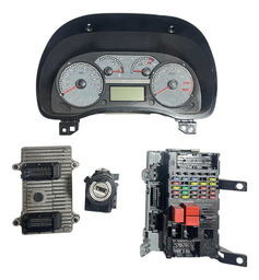 Kit Modulo De Injeção Fiat Strada Advent 1.8 2012 Sem Chave