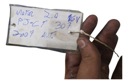 MOTOR PARCIAL C4 307 308 408 C4 LOUNGE 2.0 16V FLEX 2007 016