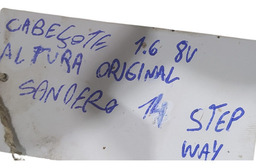 CABEÇOTE SANDERO LOGAN 1.6 8V 2008/ FLEX