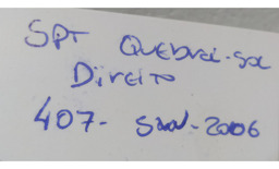 SUPORTE QUEBRA SOL DIREITO PEUGEOT 407 SW 2006