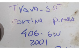 TRAVA SUPORTE CORTINA PORTA MALAS PEUGEOT 406 SW 2001