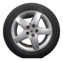 JOGO RODAS ARO 16 5 X 108 PEUGEOT 407 SW 2006 PNEUS RUINS