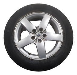 JOGO RODAS ARO 16 5 X 108 PEUGEOT 407 SW 2006 PNEUS RUINS