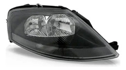 FAROL DIANTEIRO DIREITO CITROEN C3 2003 2012 MASCARA NEGRA
