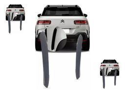 TAMPA ACABAMENTO ESQUERDO PARA CHOQUE TRASEIRO C4 CACTUS