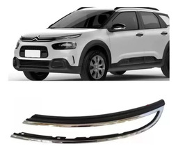 FRISO FAROL ESQUERDO CITROEN C4 CACTUS 2019 2024 CROMADO