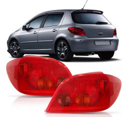 LANTERNA TRASEIRA DIREITA PEUGEOT 307 HATCH 2001 2006