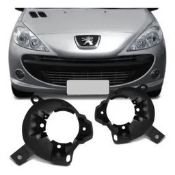 Suporte Farol Milha Esquerdo Com Furo Peugeot 207 2008 2011