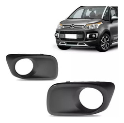 MOLDURA MILHA DIREITO COM FURO CITROEN C3 AIRCROSS 2012/16