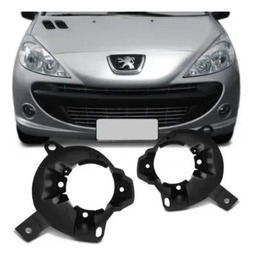 SUPORTE FAROL MILHA DIREITO COM FURO PEUGEOT 207 2008 2011