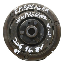Embreagem Compressor Ar Condicionado Peugeot 206 1.6 S Polia