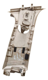 ACABAMENTO SUPERIOR COLUNA CENTRAL ESQUERDA CITROEN C4 HATCH