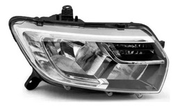 FAROL DIANTEIRO DIREITO RENAULT SANDERO LOGAN 2022 2024 LED