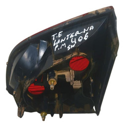 LANTERNA ESQUERDA TAMPA PORTA MALAS PEUGEOT 406 SW 2001