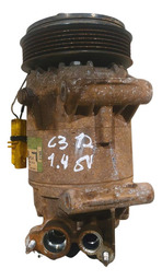 Motor Compressor Ar Condicionado Citroen C3 1.4 8v 2012