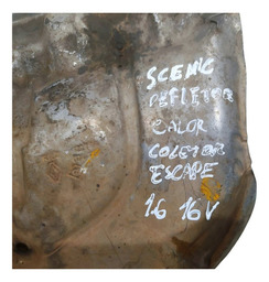 DEFLETOR CALOR COLETOR ESCAPE RENAULT SCENIC 1.6 16V