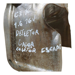Defletor Calor Coletor Escape Citroen C3 1.6 16v 2016