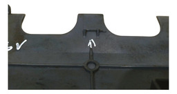 TAMPA ACABAMENTO MOTOR PEUGEOT 206 2003 1.0 16V COM DETALHE