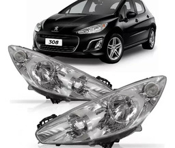 Farol Dianteiro Esquerdo Peugeot 308 2011 2015