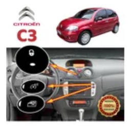 KIT ADESIVOS CITROEN C3 | RECUPERAÇÃO BOTÕES DO PAINEL