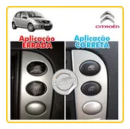 KIT ADESIVOS CITROEN C3 | RECUPERAÇÃO BOTÕES DO PAINEL
