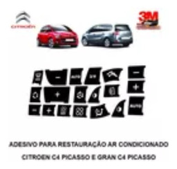 KIT ADESIVO AR CONDICIONADO C4 PICASSO E GRAND C4 PICASSO CR