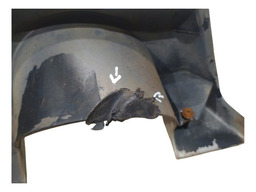 ACABAMENTO INFERIOR PARA CHOQUE TRASEIRO RENAULT SANDERO 14