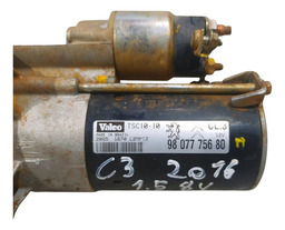 MOTOR ARRANQUE PARTIDA CITROEN C3 2016 1.5 8V