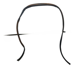 BORRACHA PINGADEIRA DIREITA PEUGEOT 207 PASSION 2011