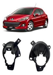 SUPORTE FAROL MILHA ESQUERDO PEUGEOT 207 2009 2015
