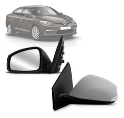 RETROVISOR ESQUERDO RENAULT FLUENCE 2010 2018