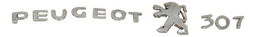 Emblema Logo Marca Letreiro Tampa Porta Malar 307 Sedan 2007