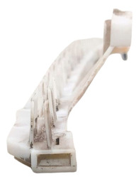 GUIA CANALETA VIDRO PORTA TRASEIRA DIREITA PEUGEOT 306 1998