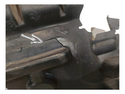 DEFLETOR ESQUERDO RADIADOR AGUA MOTOR PEUGEOT 208 2013 2017