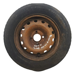 Roda Aro 14 4x108 175 70 R14 Pneu Menos Meia Vida