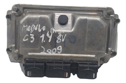 KIT MODULO INJEÇÃO BSI CHIP CITROEN C3 2009 1.4 8V