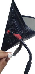 RETROVISOR DIREITO ELETRICO KICKS COM CAMERA E PICA ARTEB
