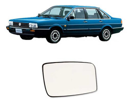 Lente Retrovisor Direito C/Base Santana Quantum 1985 a 1990