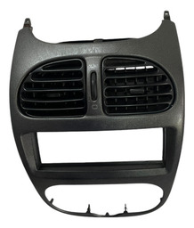 Moldura Central Painel Com Difusor De Ar Peugeot 206 2007