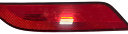 Refletor Direito Parachoque Fox 2015 Original Vw Vermelho