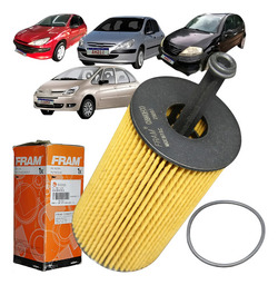 Filtro Oleo Refil 206 306 1.4 8v 1.6 1.8 16v C3 Xsara Ch9443