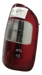 LANTERNA TRASEIRA LD GM S10 PITBULL 2002 USADA C/DETALHE