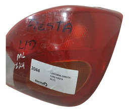 LANTERNA TRASEIRA LD FORD FIESTA HATCH 2003 USADA C/DETALHE