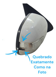 RETROVISOR ELÉTRICO DIREITO SOUL 2012 USADO COM DETALHE