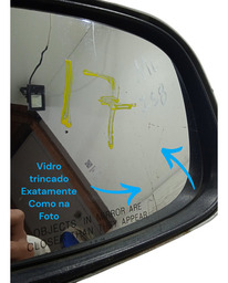 RETROVISOR ELÉTRICO DIREITO DODGE RAM 2008 USADO C/DETALHE