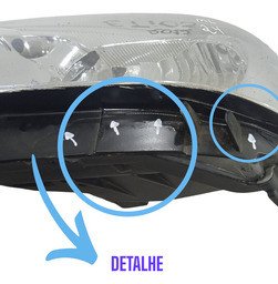 FAROL ESQUERDO TOYOTA ETIOS 2013 USADO ORIGINAL C/DETALHES